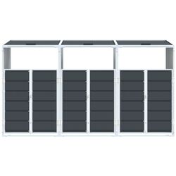 Dulap pentru containere de gunoi VidaXL 4006181 (Anthracite) Thumb