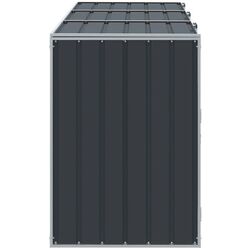 Dulap pentru containere de gunoi VidaXL 4006181 (Anthracite) Thumb