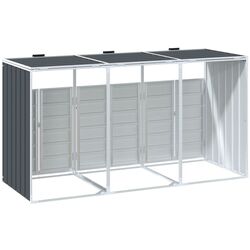 Dulap pentru containere de gunoi VidaXL 4006181 (Anthracite) Thumb