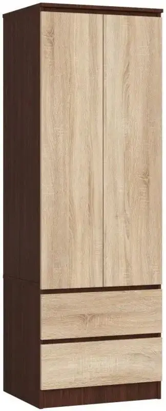 Шкаф Akord Star S60 2D2SZ (Wenge/Sonoma Oak)