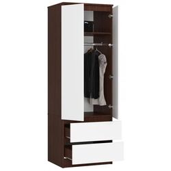 Шкаф Akord Star S60 2D2SZ (Wenge/White) Thumb