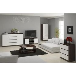 Шкаф Akord Star S60 2D2SZ (Wenge/White) Thumb