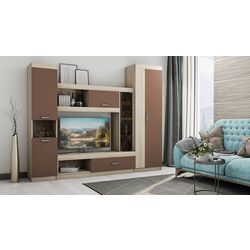 Dulap Астрид-Мебель Nevada-3 (Sonoma Oak/Mocha) Thumb