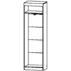 Dulap Астрид-Мебель Nevada-9 (Sonoma Oak/Mocha) Thumb