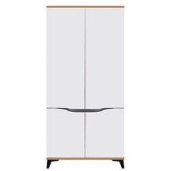 Dulap Fadome Torino TOR1 (Stone Oak/White Gloss) Thumb