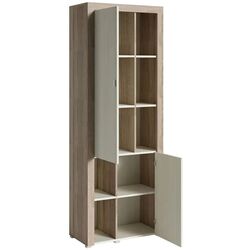 Книжный шкаф Helvetia Nela Nr.05 2D (Matera/Old Style Mix Planked-Old Wood) Thumb