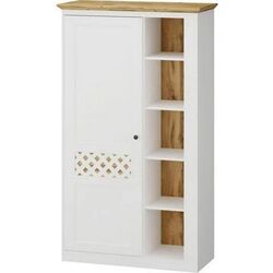 Шкаф Home Affaire Justine 180x130x32 (White/Oak)