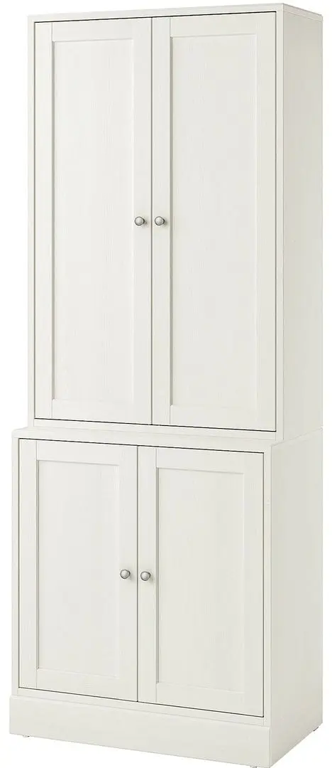 Шкаф Ikea Hauga 81x47x212 (Белый)