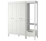 Шкаф комбинированный Ikea Idanas 180x59x211 (Белый)