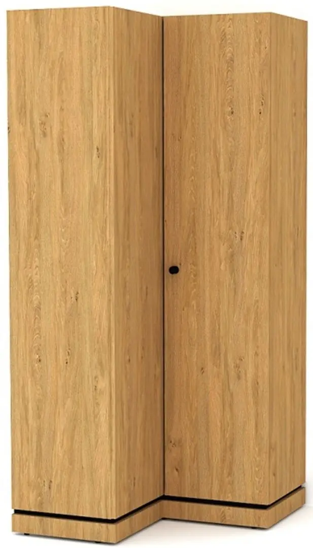 Шкаф угловой Fabrik Home Living Emerson (Дуб Каменный/Ясень Черный)