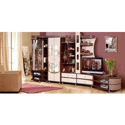 Dulap КМК 0364.3 Orfey 11 2D (Chocolate Nut/Oak Light) Thumb