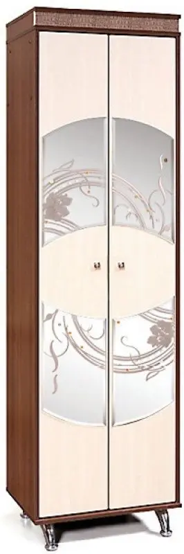 Dulap КМК 0364.3 Orfey 11 2D (Chocolate Nut/Oak Light)