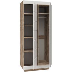 Dulap КМК 0554.11 Rokset 2D (White Gloss/Yukkon Oak) Thumb