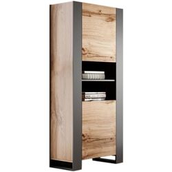 Vitrina Mirjan24 Empire/Wood (Wotan Oak/Anthracite)