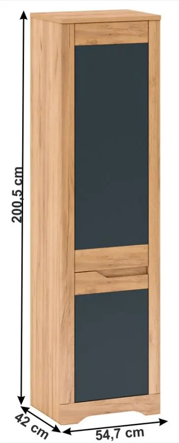 Пенал Mobhaus Fidel V1 Left (Craft Oak Golden/Graphite Gray)