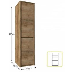 Penal Mobhaus Montana S1D (Lefkas Oak) Thumb