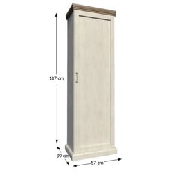 Шкаф Tempo Kondela Royal S1D (Northern Pine/Wild Oak) Thumb