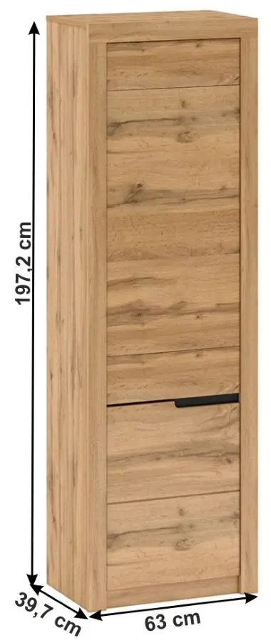 Dulap Mobhaus Toronta V1 Left (Wotan Oak)