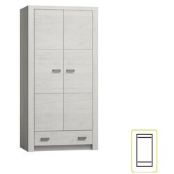 Dulap Tempo Kondela Infinity I-01 (Ash White) Thumb