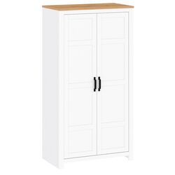 Шкаф Tempo Kondela Lanzette F (White/Craft Oak Golden)