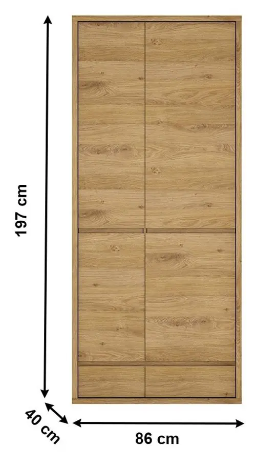 Dulap Mobhaus Sheldon Typ 20 (Shetland Oak) - 3
