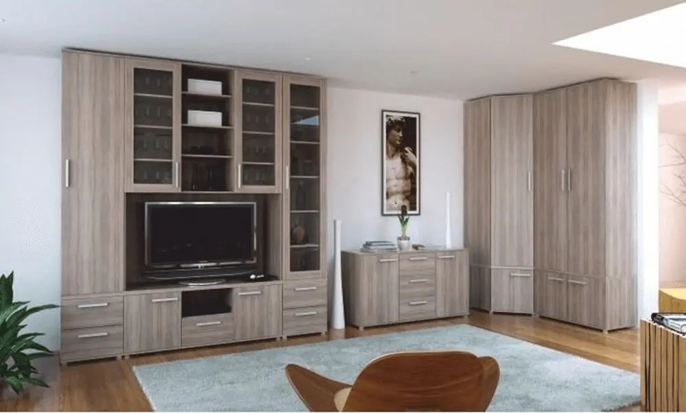 Шкаф угловой Tempo Kondela Dunaj Typ 15 (Sonoma Oak)