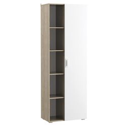 Biblioteca Mobi Tokio 03.298 (Oak Kraft Gray/White Premium)