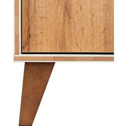 Шкаф комбинированный Неман Сканди МН-036-07 (Дуб Вотан/Белый) Thumb