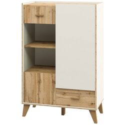 Dulap combinat Неман Skandi МН-036-08 (Wotan Oak/White)