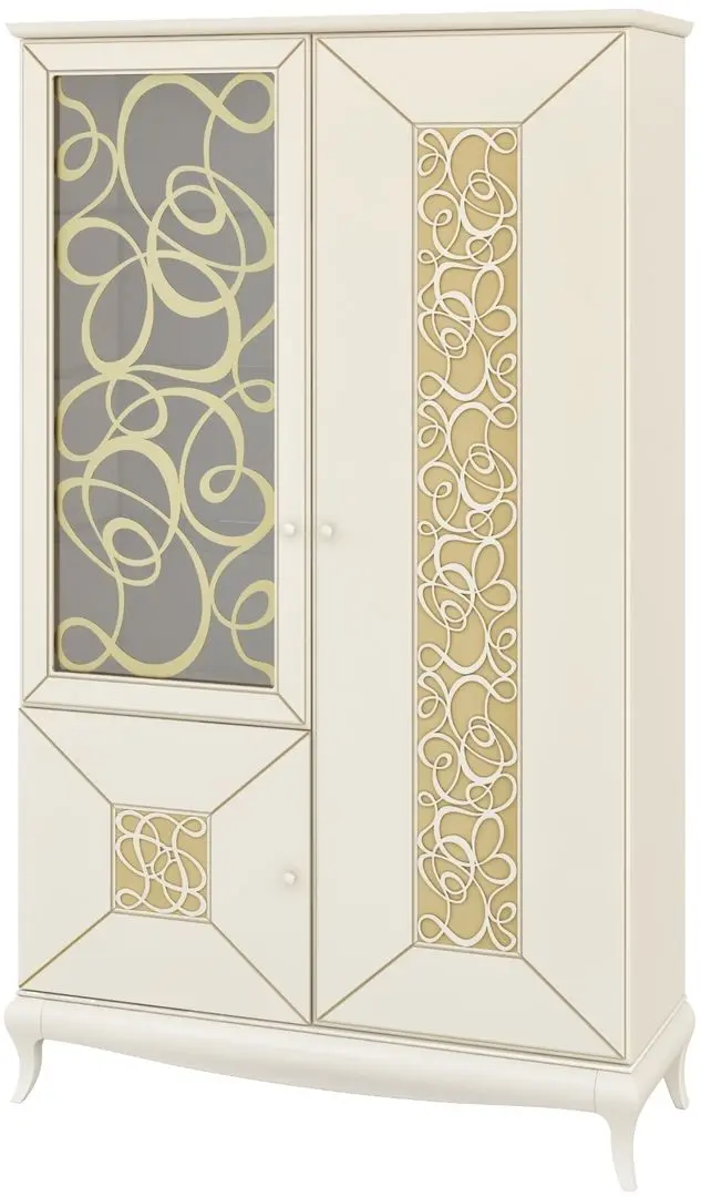 Dulap Неман Garmoniya MH-120-10 (Cream/Patina Gold)