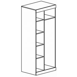 Dulap Неман Vesta МН-130-01 (Sonoma Oak/Niagara Oak) Thumb