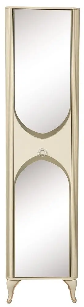 Шкаф Олмеко Стефани 43.04 (Бежевый/Слоновая Кость Патина) - 4