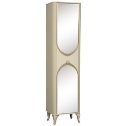 Шкаф Олмеко Стефани 43.04 (Бежевый/Слоновая Кость Патина)