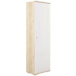 Шкаф-Пенал Олмеко Алабама 06.110-01 (Дуб Сонома/Белый Дым)