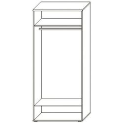 Dulap Sokme Gerda 2U (Wellington Oak/White) Thumb