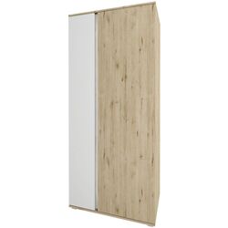 Dulap Sokme Gerda 2U (Wellington Oak/White)