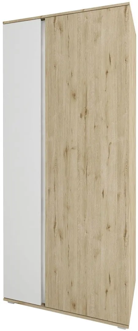 Dulap Sokme Gerda 2U (Wellington Oak/White)