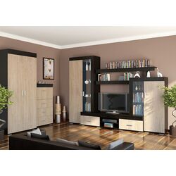 Шкаф Sokme Марк 900 (Венге Магия/Дуб Родос) Thumb