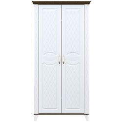 Шкаф гардеробный Yasen Анталия 2Д (Нимфеа Альба/Дуб Бурбон)