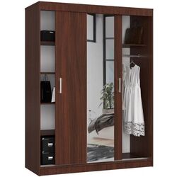 Шкаф-купе Akord Lustro 150x200x60  (Wenge) Thumb