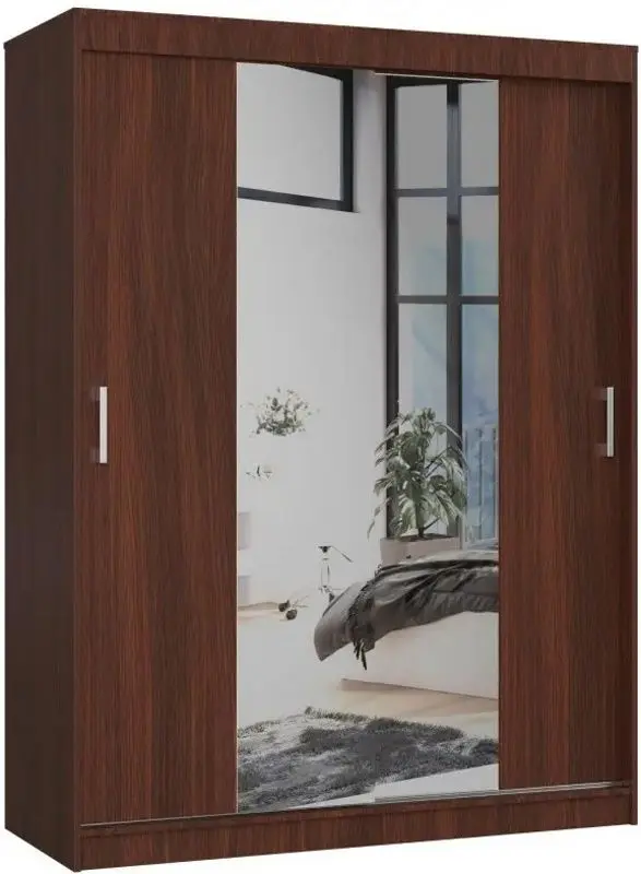 Шкаф-купе Akord Lustro 150x200x60  (Wenge)