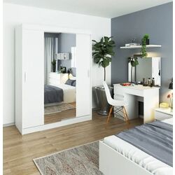 Dulap-cupe Akord Lustro 150x200x60 (White) Thumb