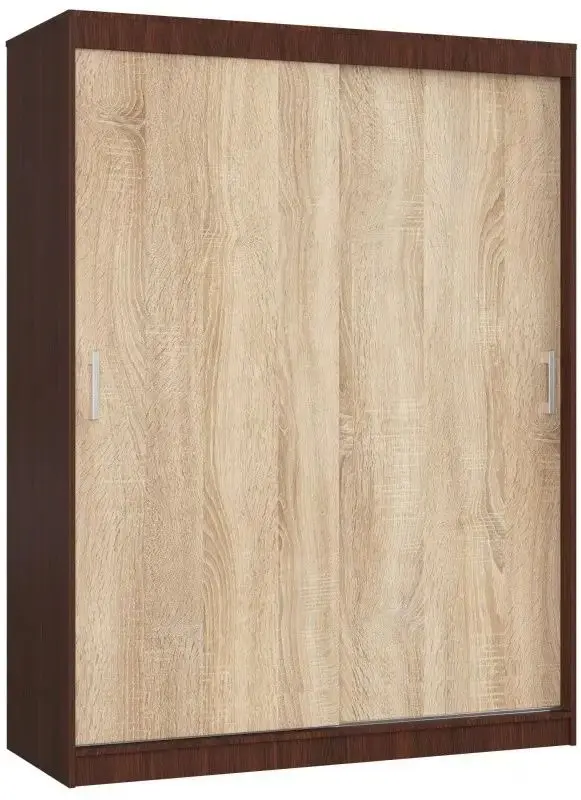 Dulap-cupe Akord Mono 150x200x60 (Wenge/Sonoma Oak)