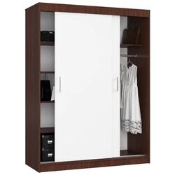 Dulap-cupe Akord Mono 150x200x60 (Wenge/White) Thumb