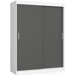 Dulap-cupe Akord Mono 150x200x60 (White/Graphite Gray)