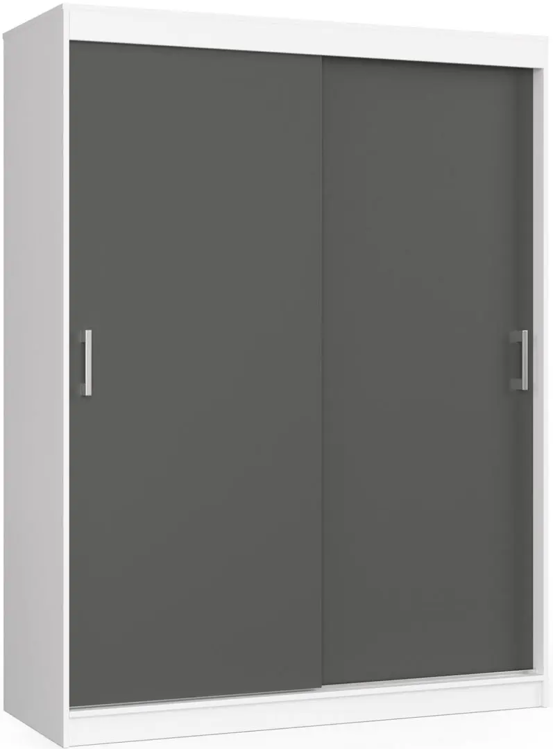 Dulap-cupe Akord Mono 150x200x60 (White/Graphite Gray)