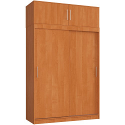 Dulap-cupe cu mezanin Akord Mono 150cm (Alder) Thumb