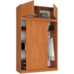 Dulap-cupe cu mezanin Akord Mono 150cm (Alder) Thumb