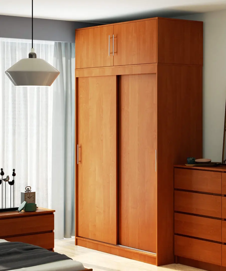 Dulap-cupe cu mezanin Akord Mono 150cm (Alder)