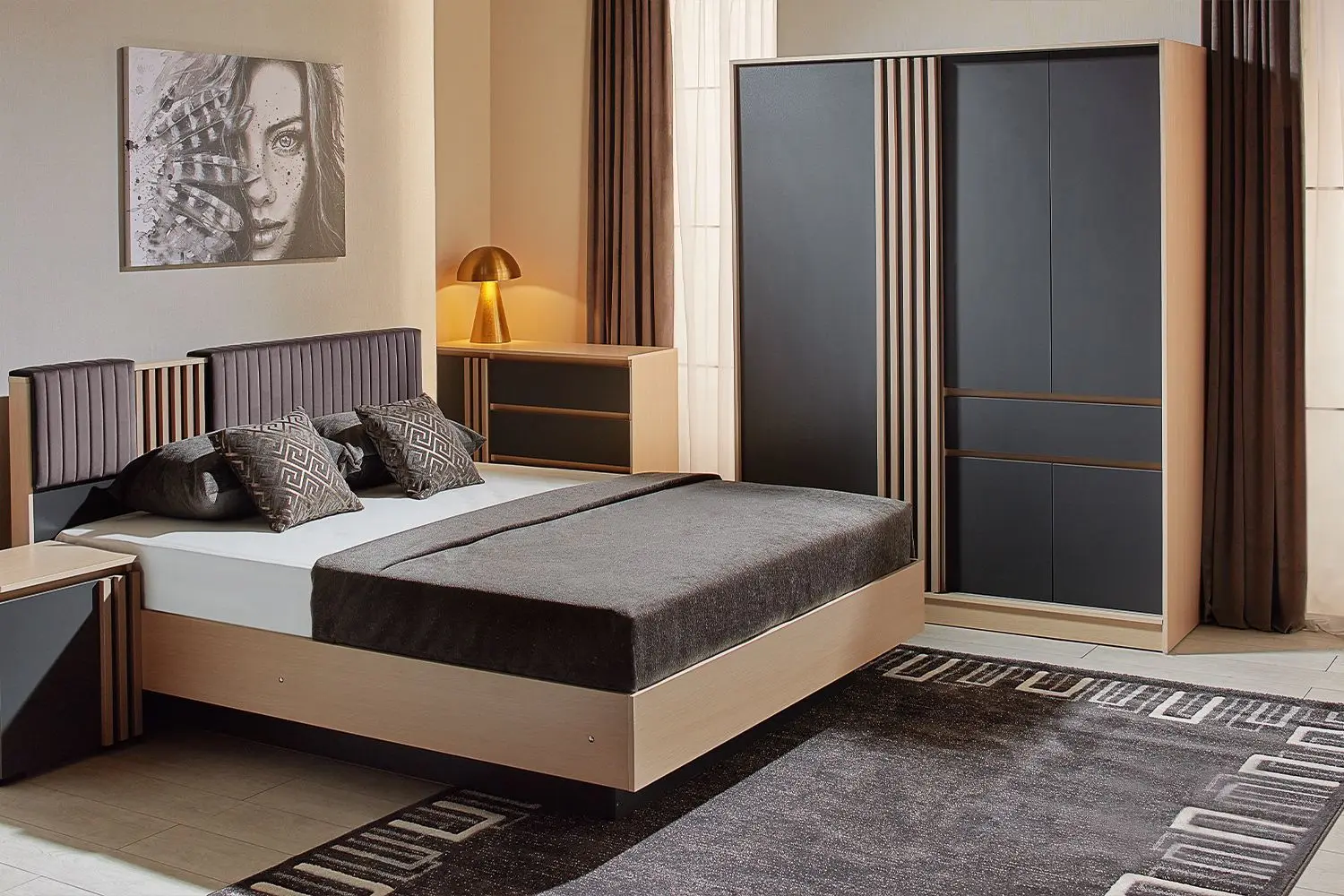 Dulap-cupe Ambianta Malta 1.6m